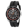 Lacoste Men's Black Silicone Strap Watch from Pedre